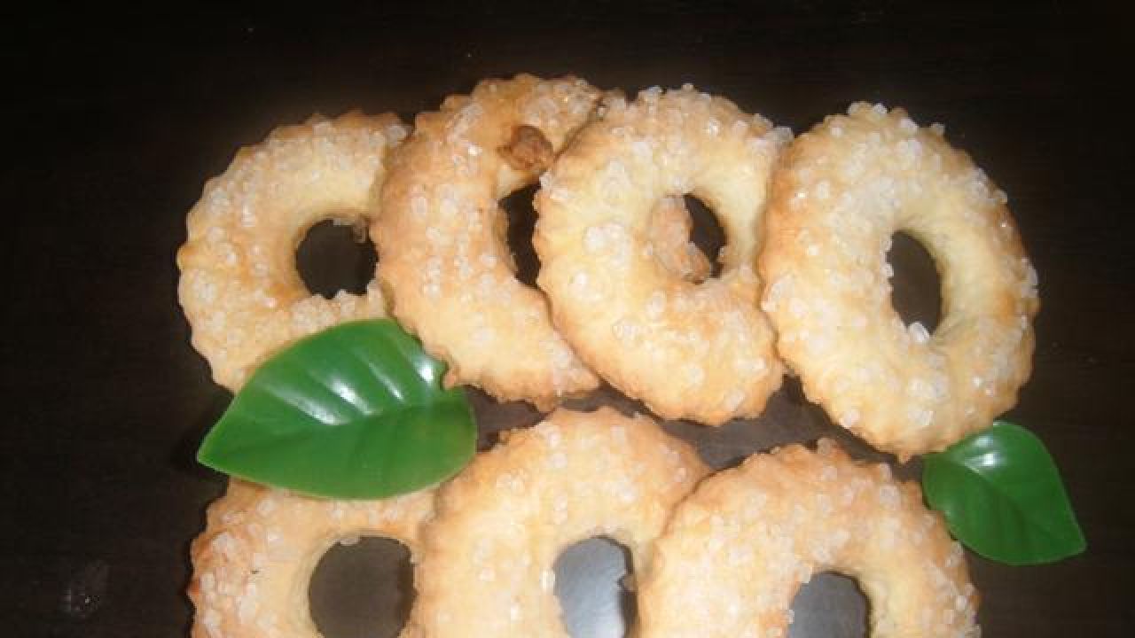 Przepis Ciasteczka z grubym cukrem przepis Gotujmy.pl