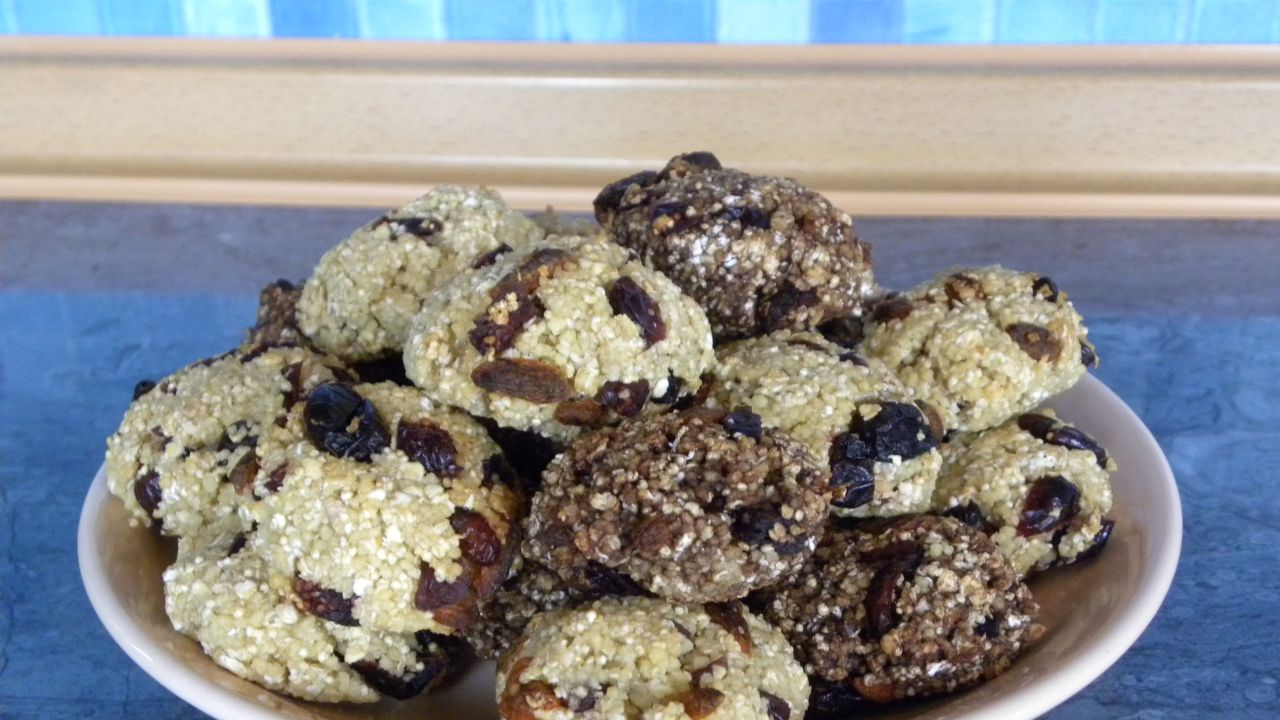 Przepis Ciastka z nasion amarantusa przepis Gotujmy.pl