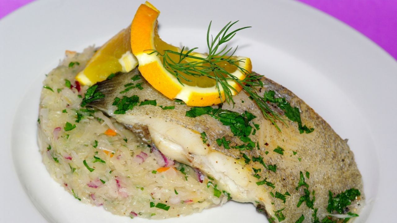 Przepis Halibut z nutką pomarańczy przepis Gotujmy.pl