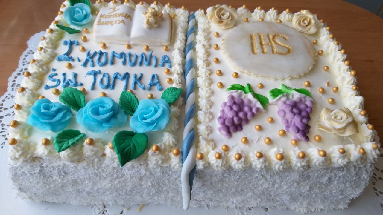 Przepis Tort Komunijny Przepis Gotujmypl 4988