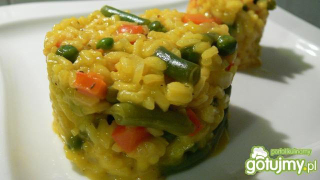 Przepis Wegańskie risotto z szafranem przepis Gotujmy.pl