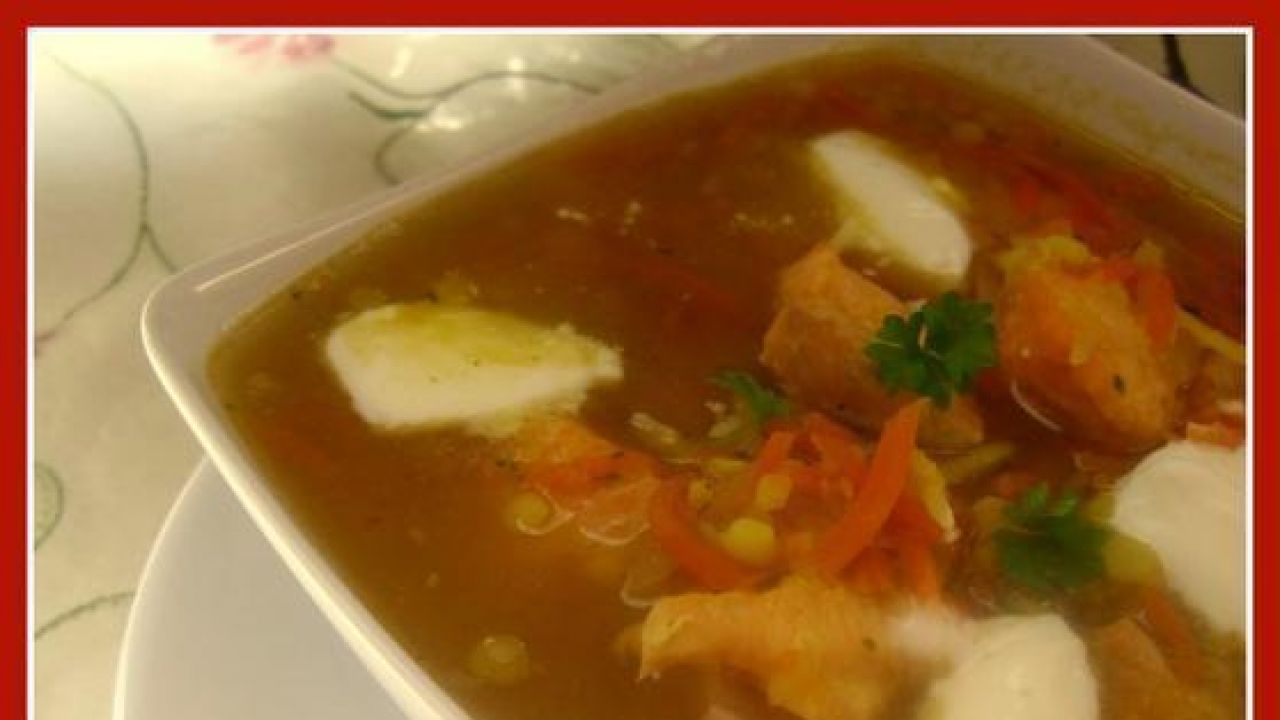 Przepis Zupa z łososia i czerwonej soczewicy przepis Gotujmy.pl