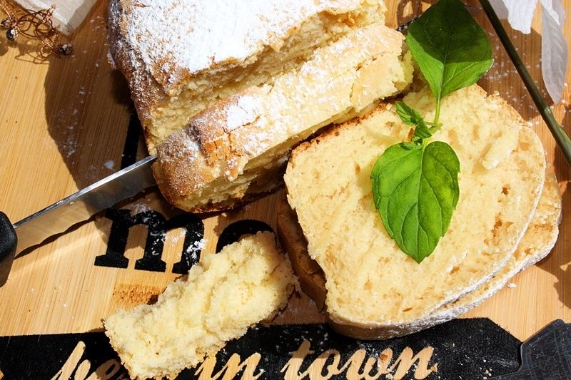 3-składnikowe ciasto z lodów (jak chlebek)