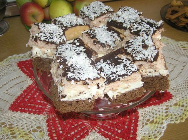 3kolorowe ciasto 3kolorowe ciasto