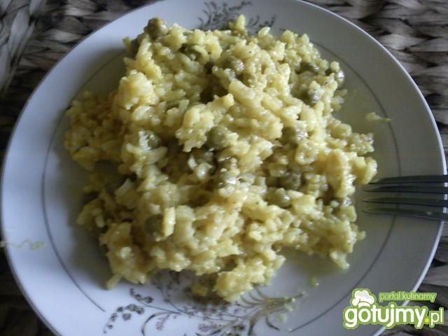 A la risotto z groszkiem A la risotto z groszkiem