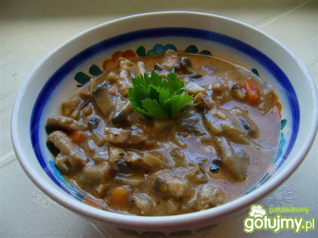 A la Stroganow wieprzowy 