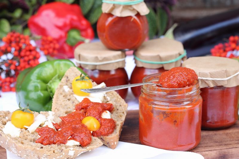 Ajwar pasta z papryki