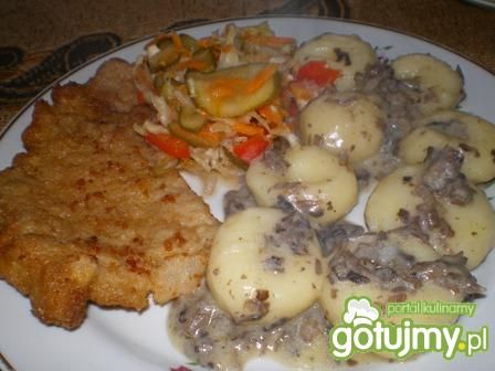 Aksamitne kluski śląskie Aksamitne kluski śląskie