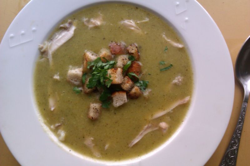 Aksamitny krem brokułowy Aksamitny krem brokułowy