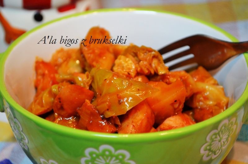 A'la bigos z brukselki 