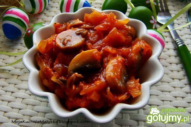 Ala bigosik z pieczarkami bez mięsny Ala bigosik z pieczarkami bez mięsny