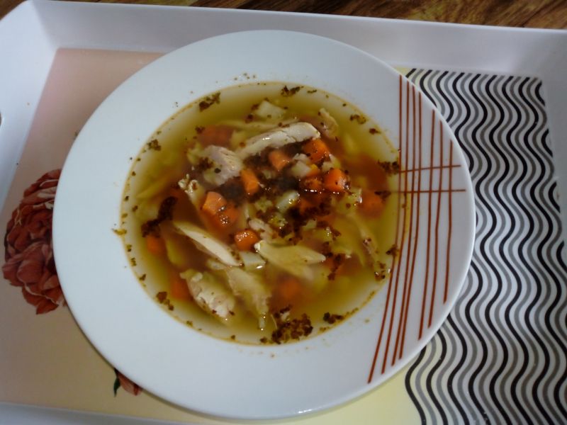 A'la flaczki z kurczaka A'la flaczki z kurczaka