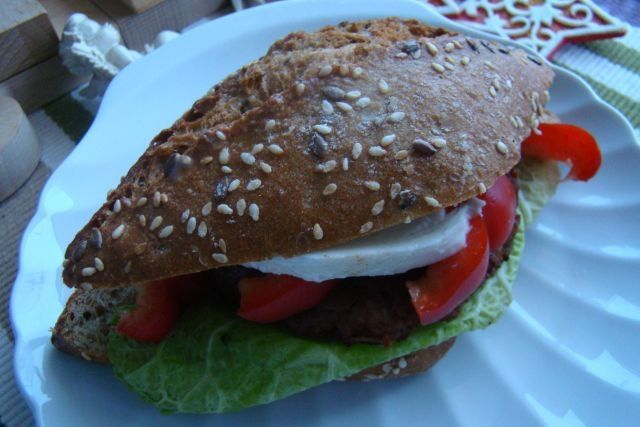 Ala hamburger - zdrowy  Ala hamburger - zdrowy