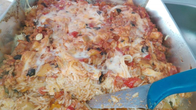 Ala Lasagne pod beszamelem po mojemu