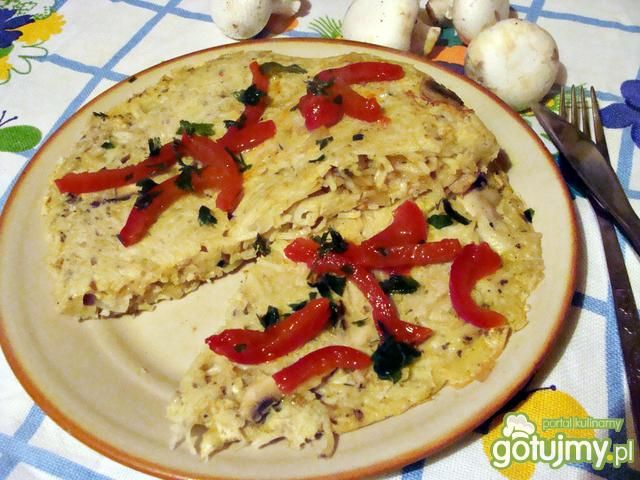 Ala omlet z makaronem  Ala omlet z makaronem