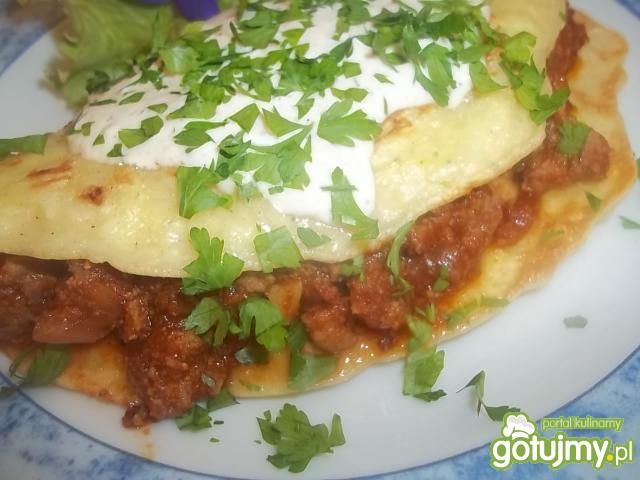 A'la placek po węgiersku z cukinią A'la placek po węgiersku z cukinią