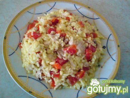 A'la risotto z kurczakiem i papryką A'la risotto z kurczakiem i papryką