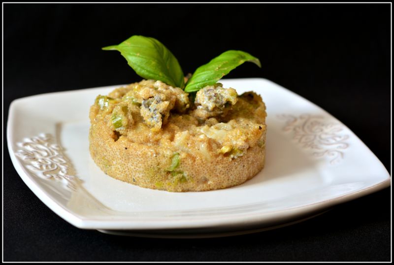 Amarantus z dorszem i szparagami Amarantus z dorszem i szparagami