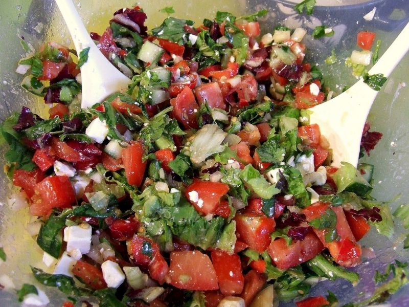 Amerykańska sałatka siekana wg Jamiego Amerykańska sałatka siekana wg Jamiego