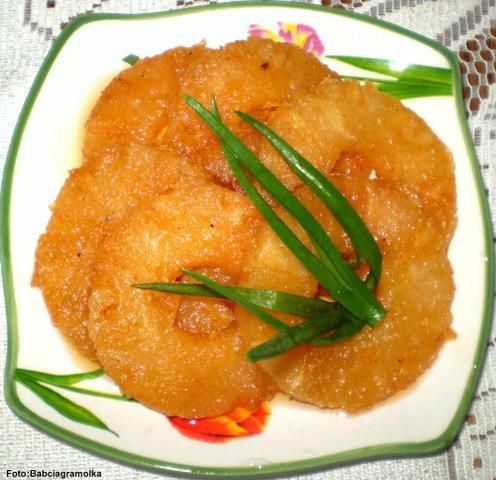 Ananas pikantny- smażony :