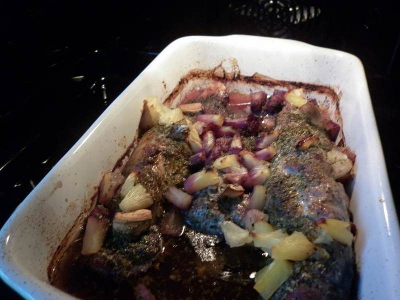 Ananasowe polędwiczki