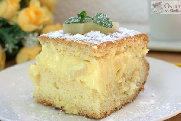 Ananasowe z kremem budyniowym Ananasowe z kremem budyniowym