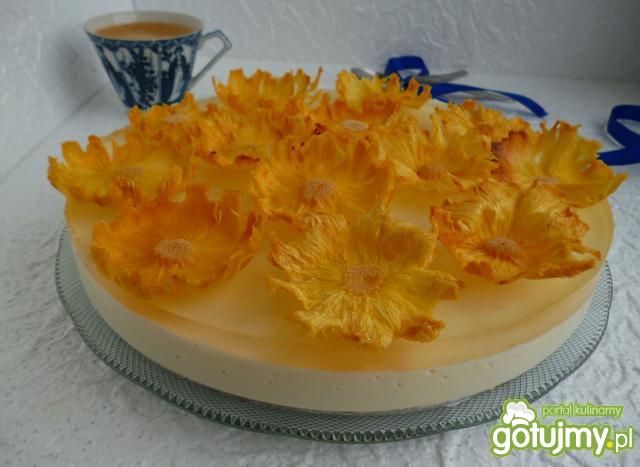 Ananasowiec w kwiatach Ananasowiec w kwiatach