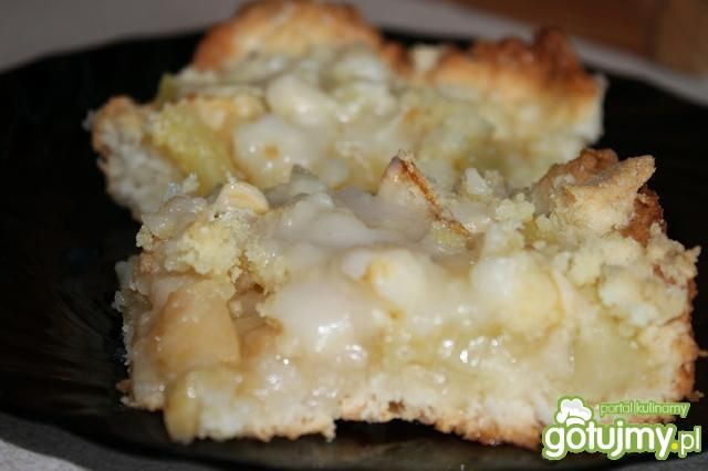 Ananasowo - jabłkowe ciasto  Ananasowo - jabłkowe ciasto