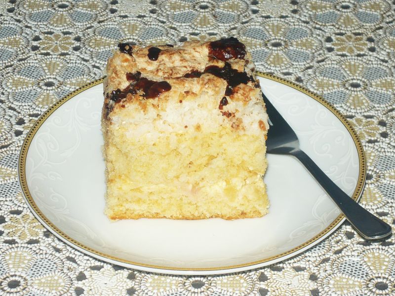 Ananasowo- kokosowe ciasto
