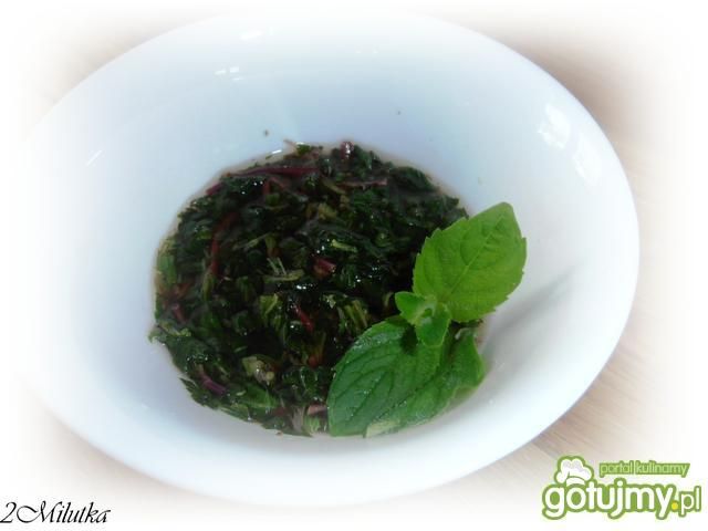 Angielski sos miętowy