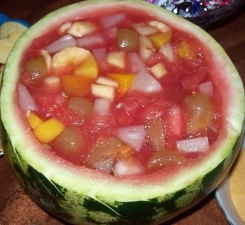 Arbuz faszerowany Arbuz faszerowany