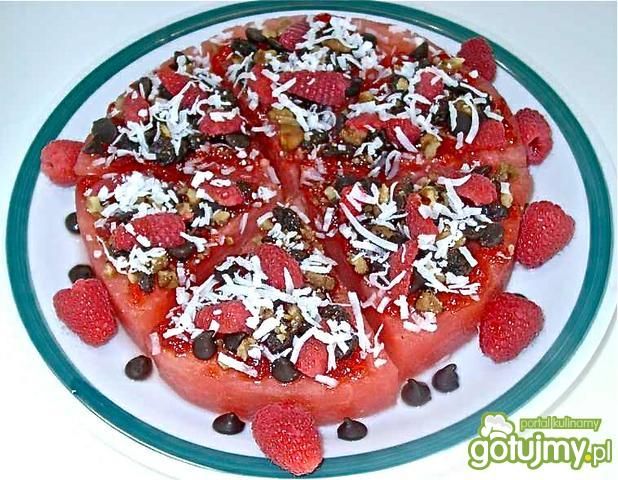 Arbuzowa pizza luksusowa