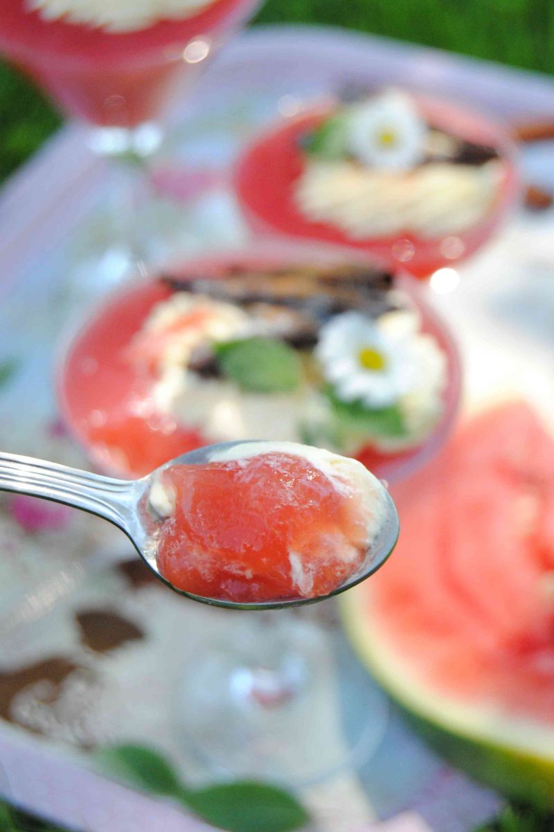 Arbuzowy kisiel