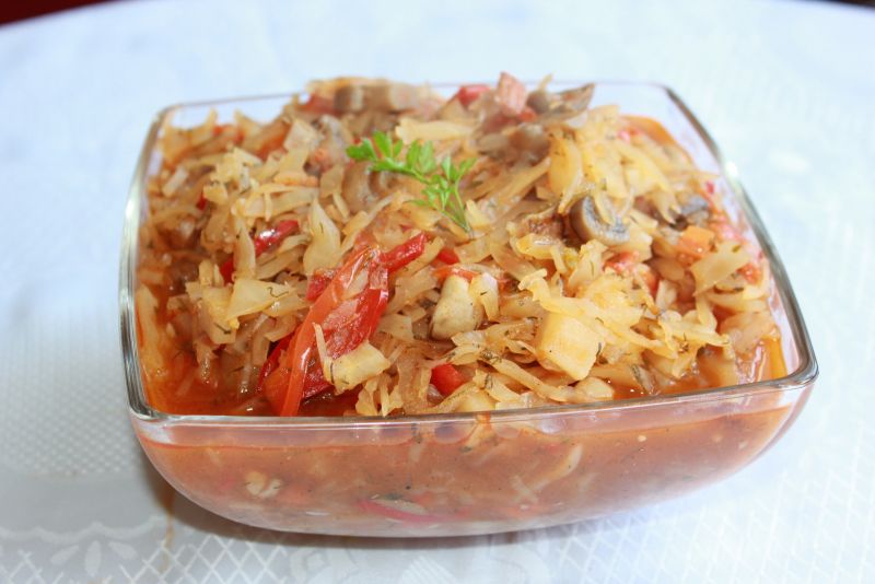 aromatyczna kapusta po cygańsku