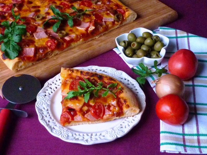 Aromatyczna pizza