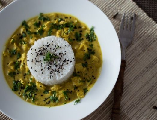 Aromatyczne curry z piersią z kurczaka Aromatyczne curry z piersią z kurczaka