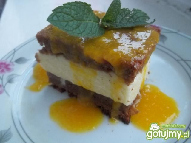 Aromatyczne dyniowe ciasto z pianką Aromatyczne dyniowe ciasto z pianką