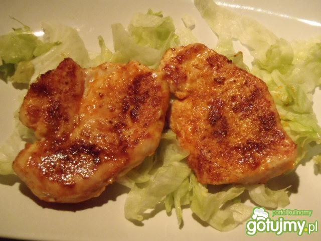 Aromatyczne plastry z kurczaka