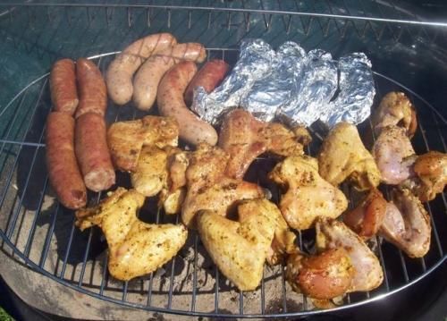 Aromatyczne skrzydełka z grilla