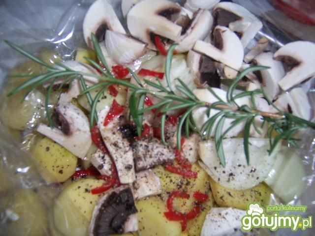 Aromatyczne warzywa z rękawa Aromatyczne warzywa z rękawa