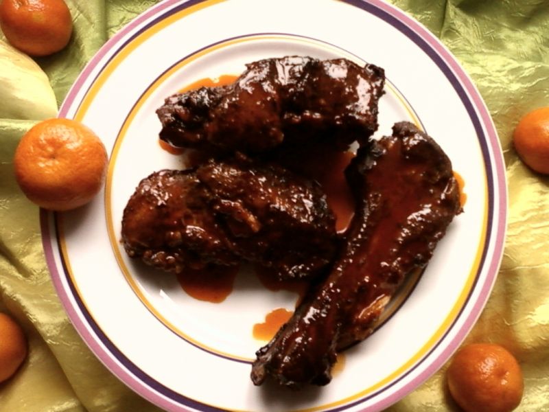 Aromatyczne żeberka z piekarnika