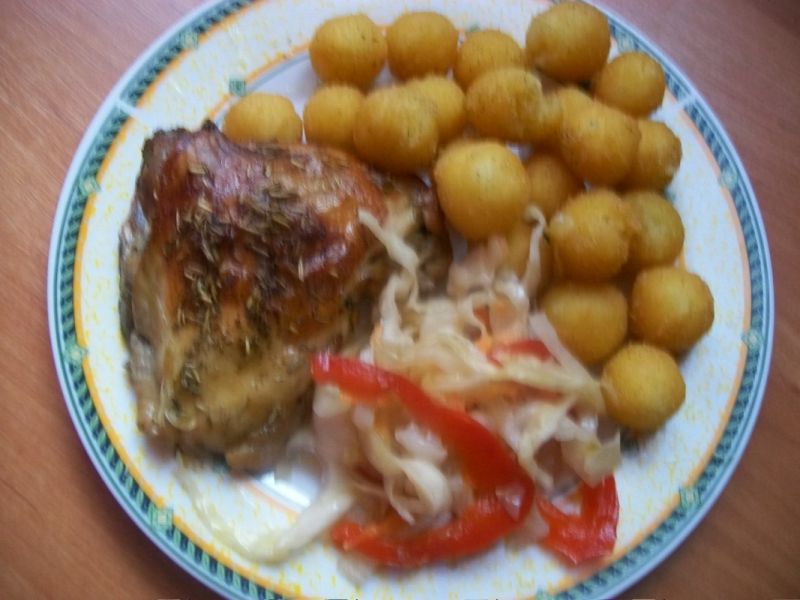 Aromatyczny kurczak w piwie