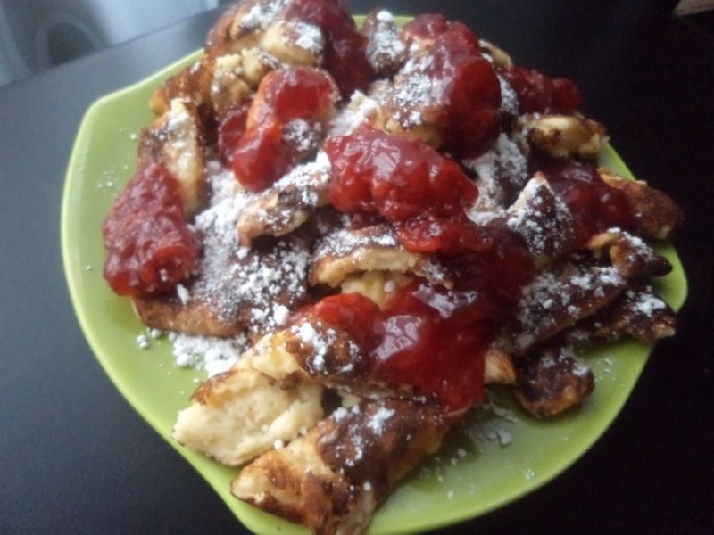 Austriacki racuch-Kaiserschmarr Austriacki racuch-Kaiserschmarr