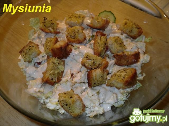 Autorska wersja sałatki Cesar Autorska wersja sałatki Cesar