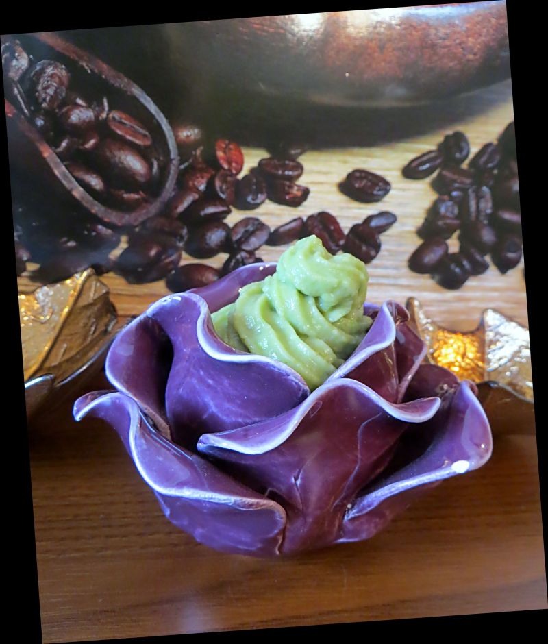 Awokado i gruszka w musie