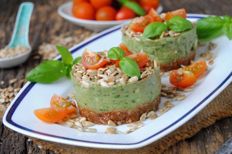 Awokadowe wieżyczki