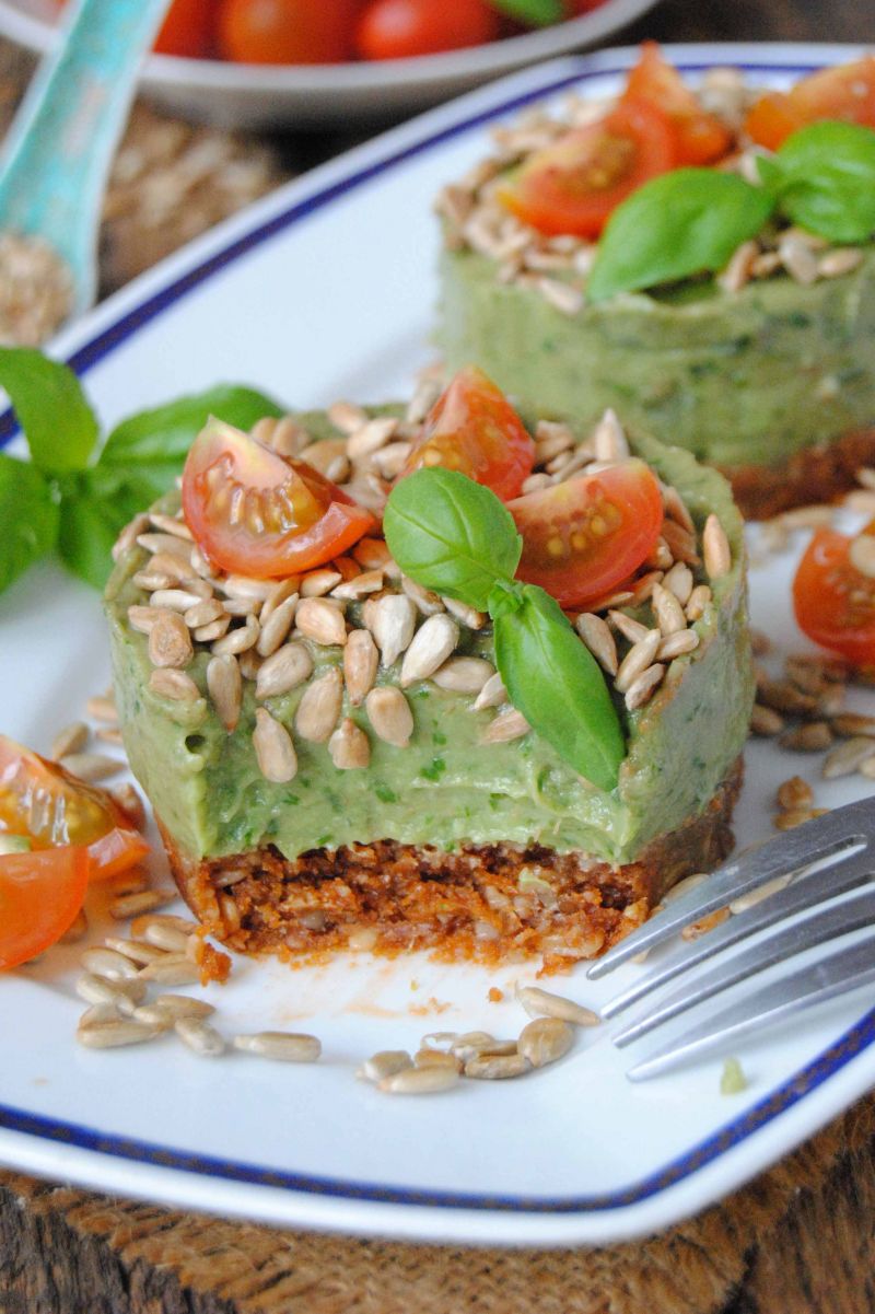 Awokadowe wieżyczki