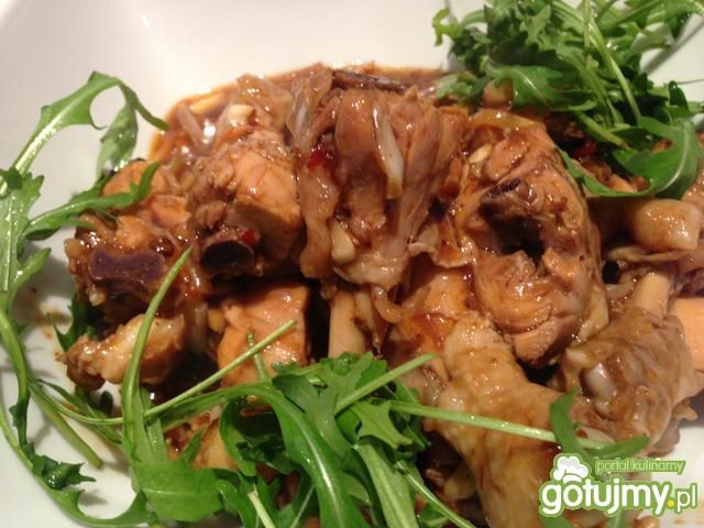Azjatycki kurczak w ostrygowym sosie Azjatycki kurczak w ostrygowym sosie