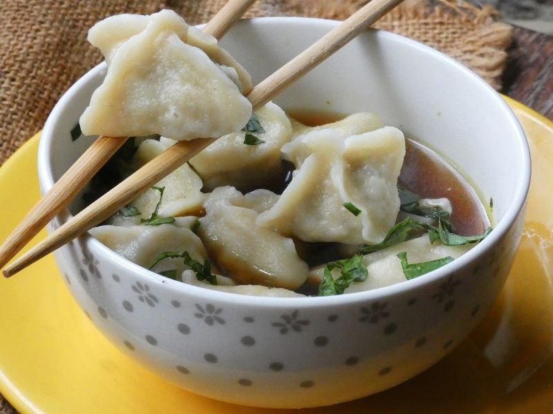 Azjatyckie pierożki