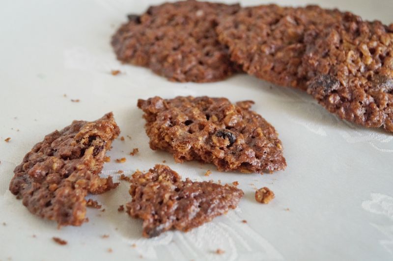 Ażurkowe ciasteczka z musli